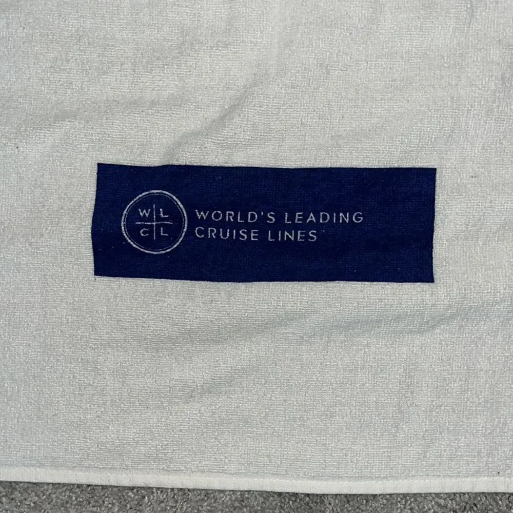 Carnival Costa Princess Cunard Holland America Seabourn Cruise beach towel 29x58